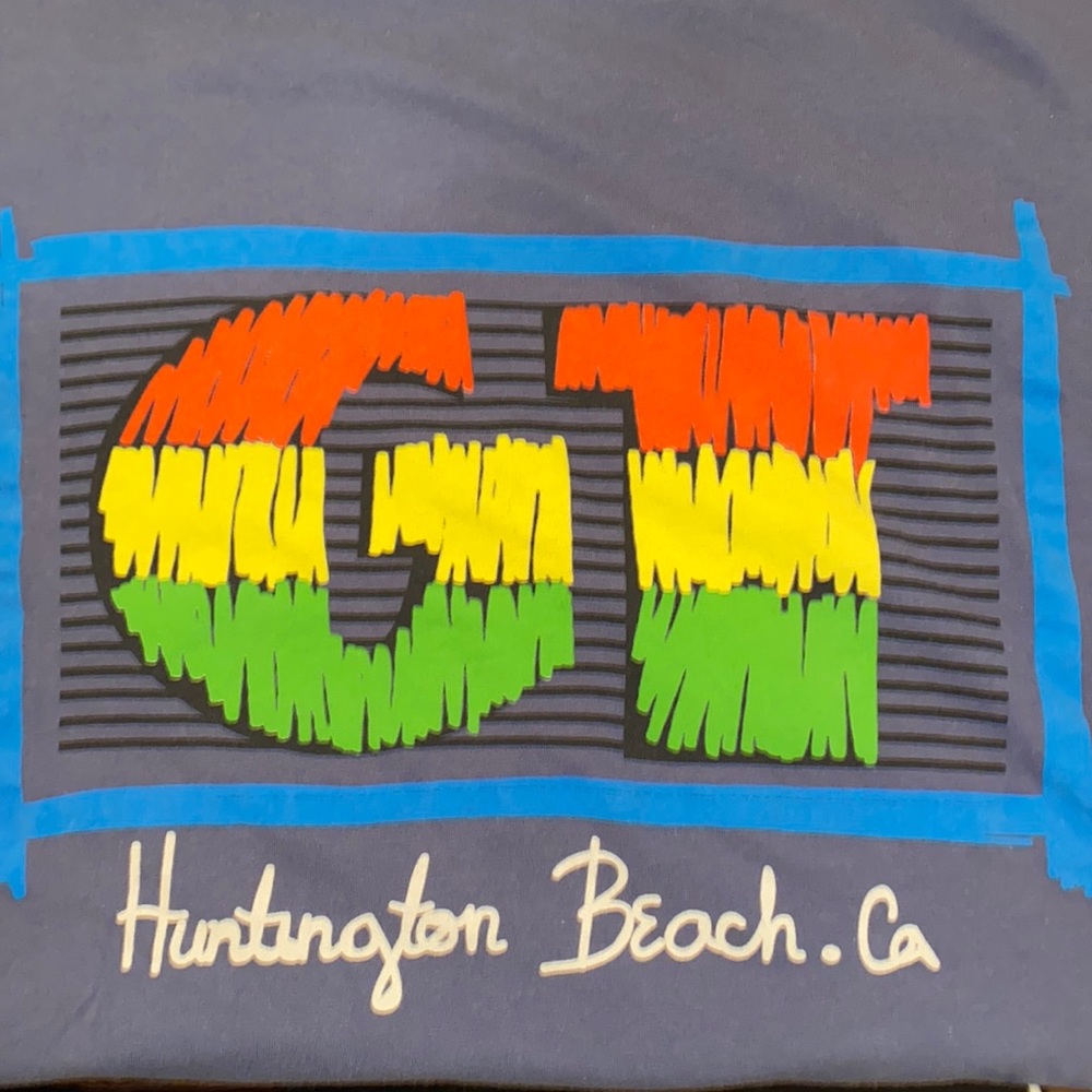 GT Heritage BMX retro scribble logo T-shirt. Size M